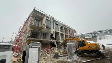 Алматыда заңсыз салынған үш қабатты нысан бұзылады