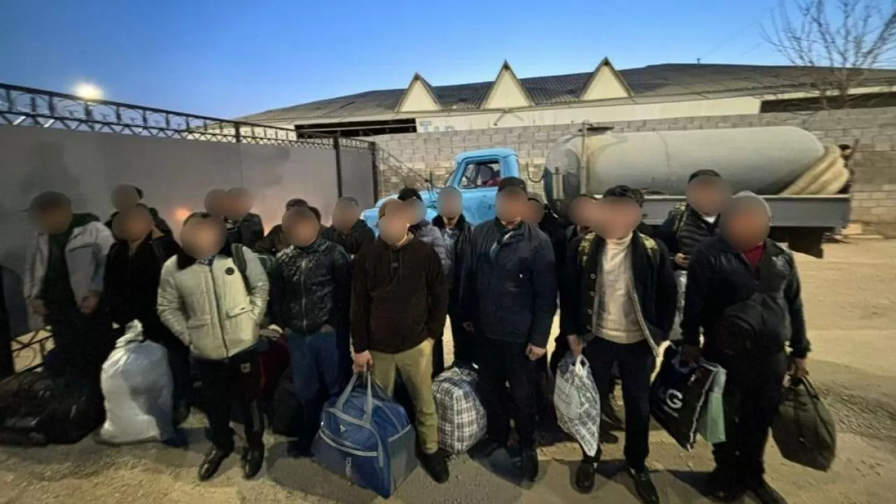 Түркістан облысында көші-қон заңнамасын бұзған 9 шетелдік ұсталды