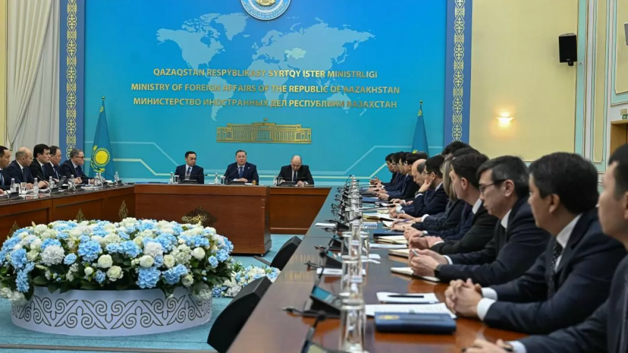 Сыртқы істер министрлігінде кезектен тыс алқа отырысы өтті