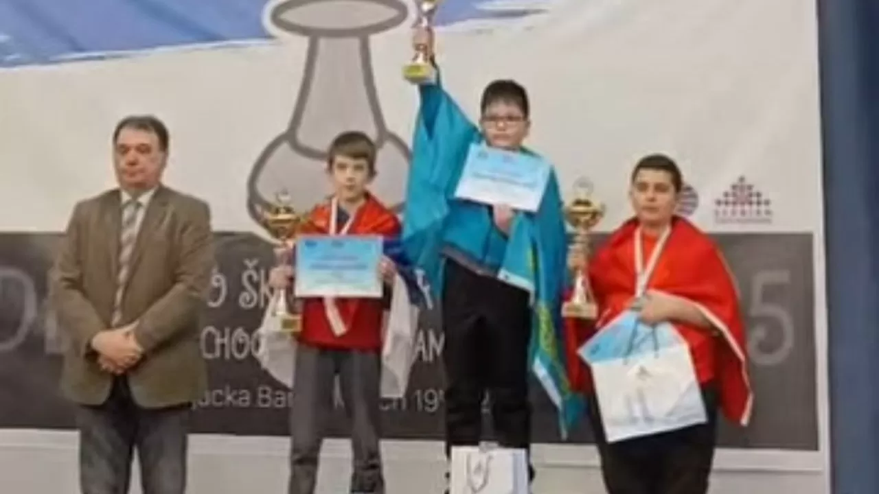 Астаналық оқушы шахматтан әлем чемпионы атанды
