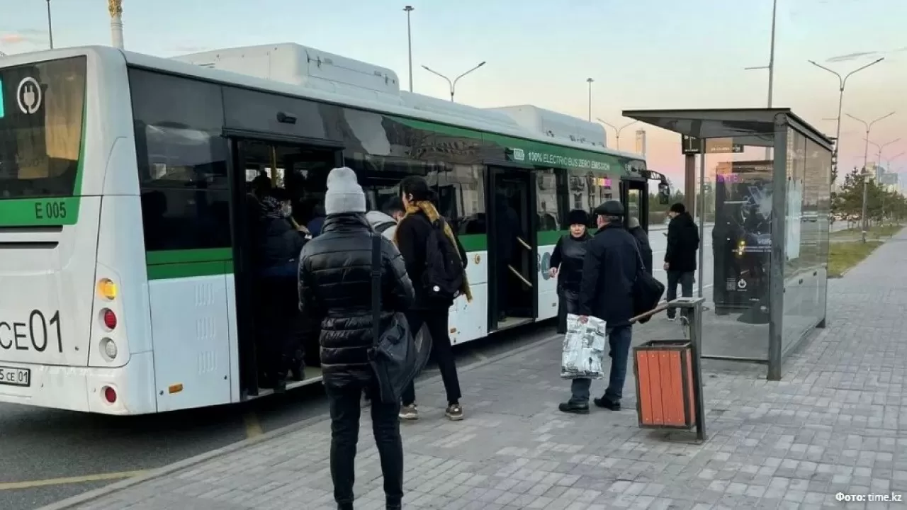 Елордада 20 автобус бағыты қозғалыс сызбасын уақытша өзгертеді