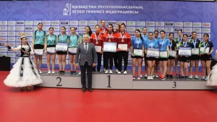 Чемпионат Казахстана по настольному теннису: яркие финалы и напряженная борьба