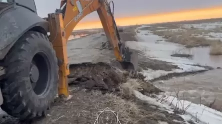 Жетісу облысында жолды су шайып кетті