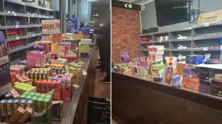 Огромную партию вейпов изъяли в Павлодаре 