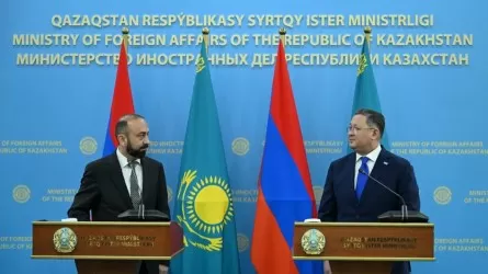 О чем договорились министры иностранных дел Казахстана и Армении 