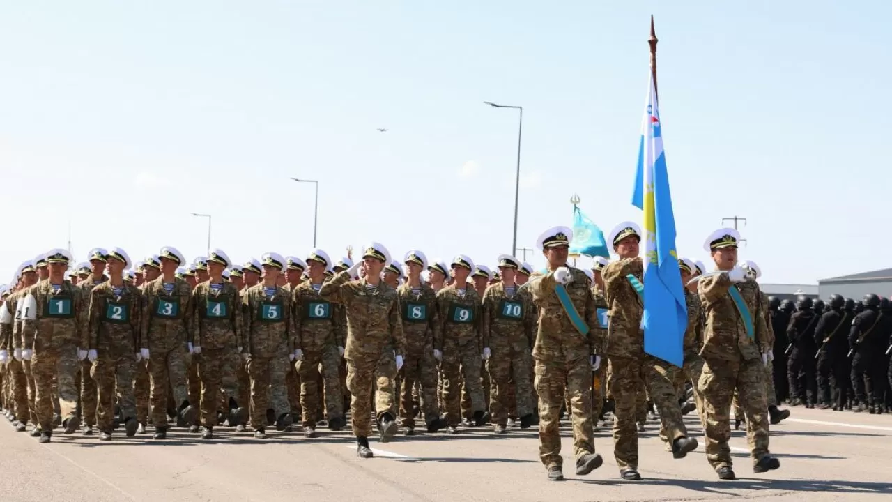 Парад Победы в Астане: последние штрихи 