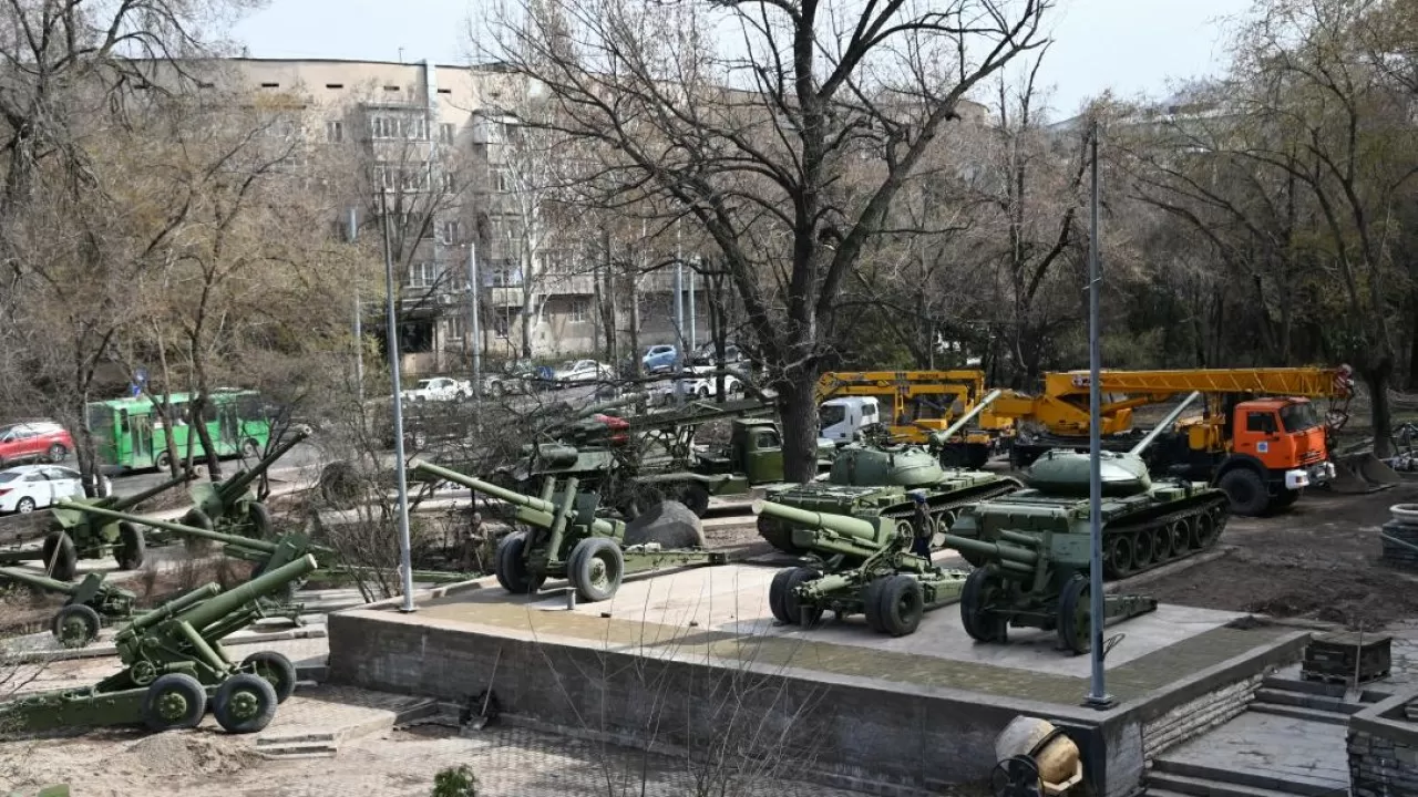 Алматыда ашық аспан астындағы жауынгерлік техника мұражайы ашылады