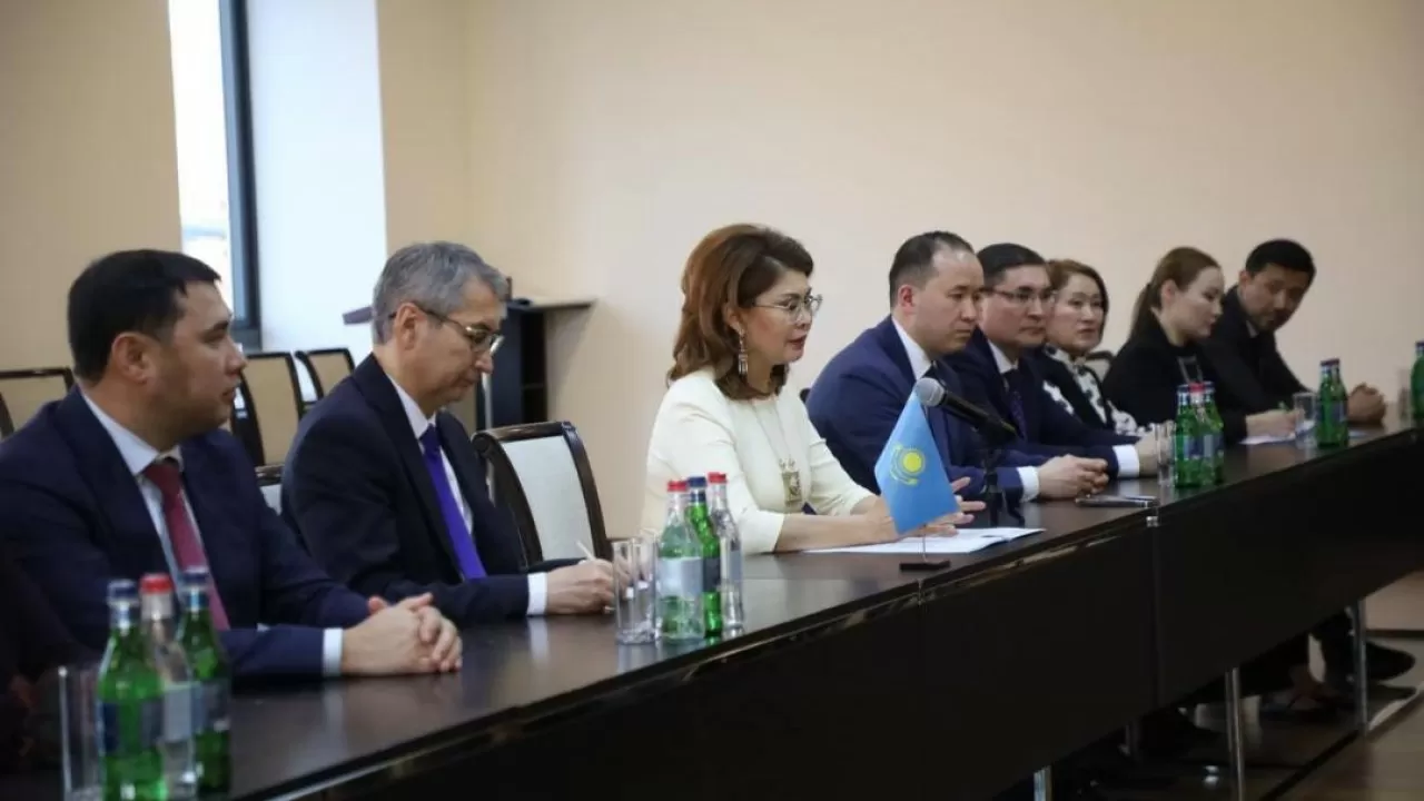 Аида Балаева мен Жанна Андреасян мәдени ынтымақтастықты кеңейту мәселесін талқылады