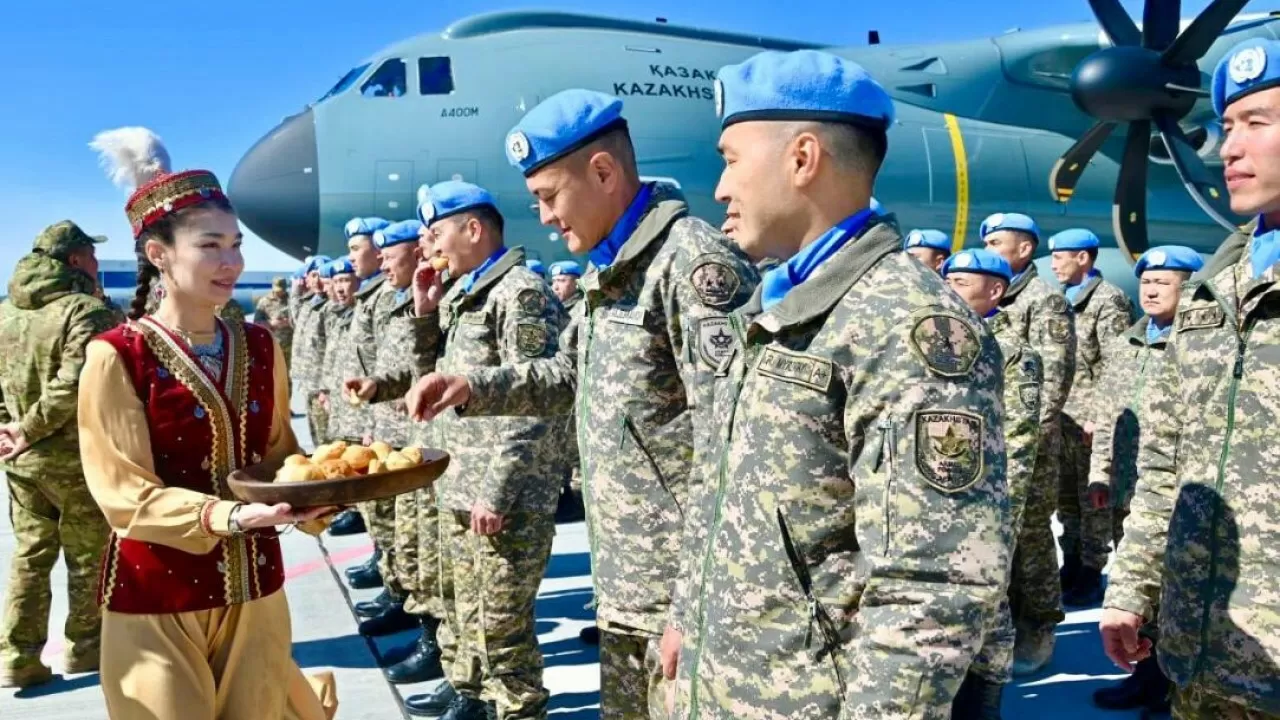 Последние казахстанские миротворцы вернулись с Голанских высот