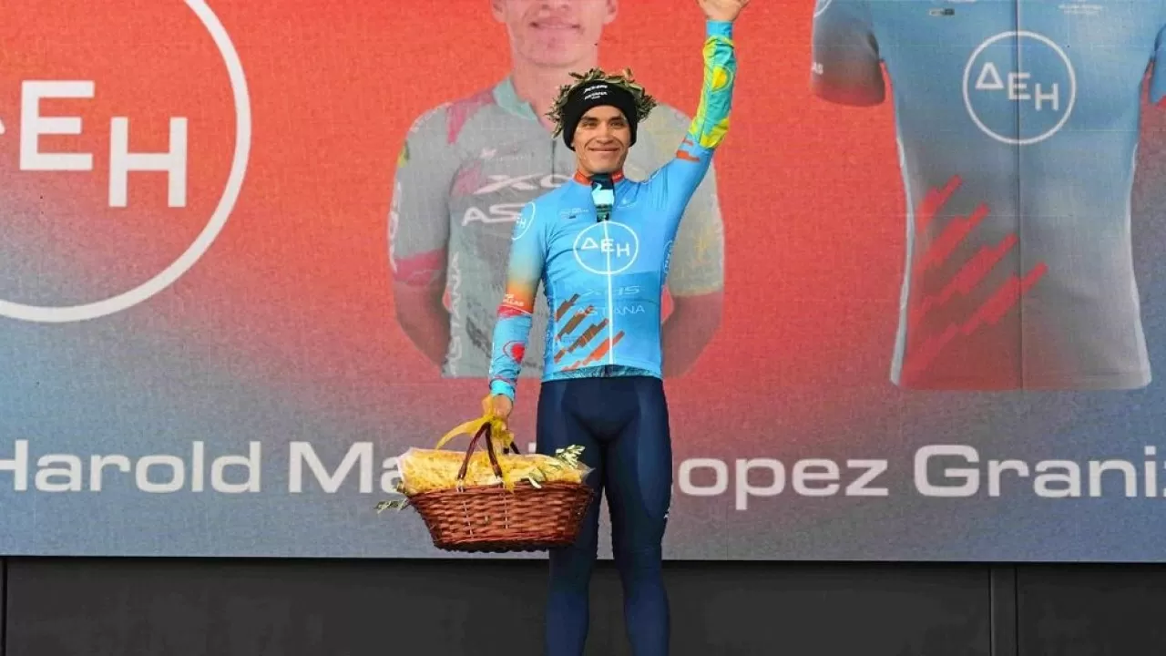Гонщик XDS Astana Team захватил лидерство в генерале "Тура Греции"