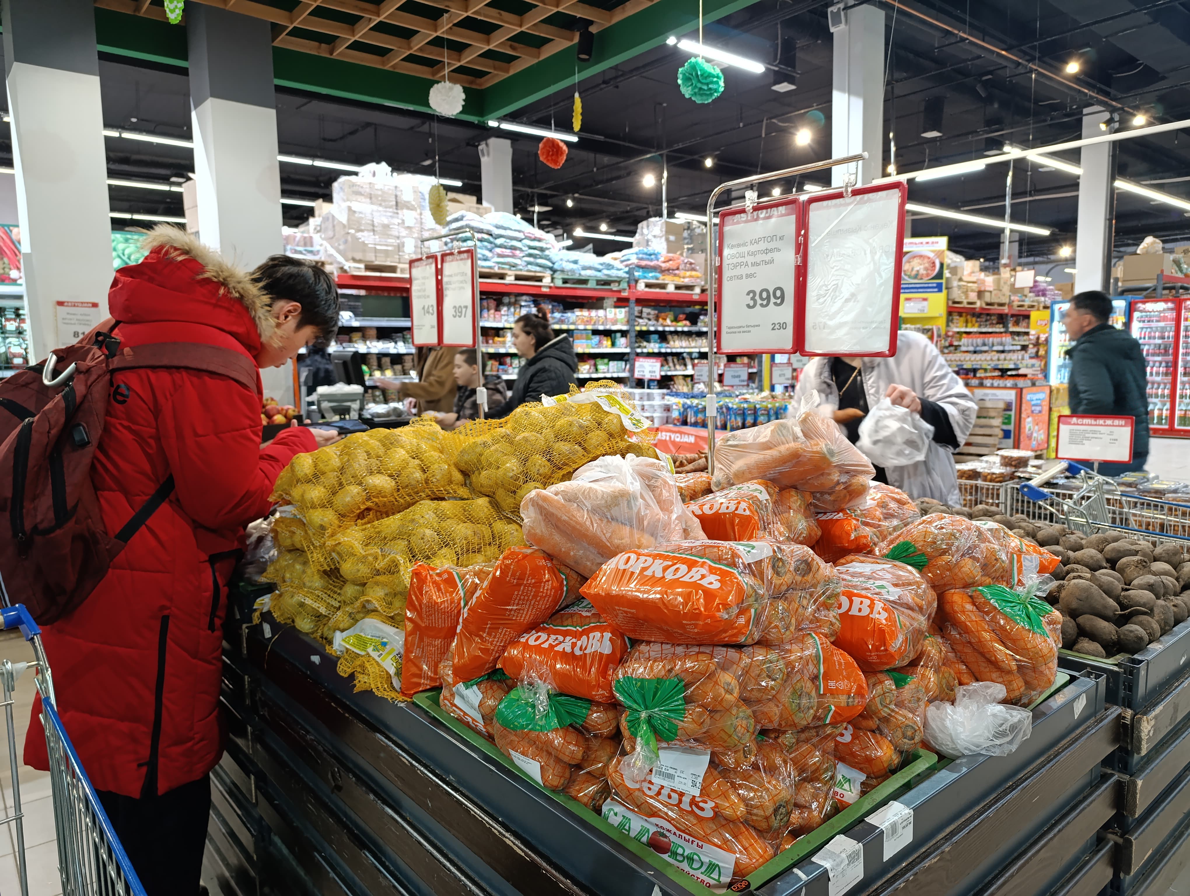 Какие продукты подешевели в Костанае