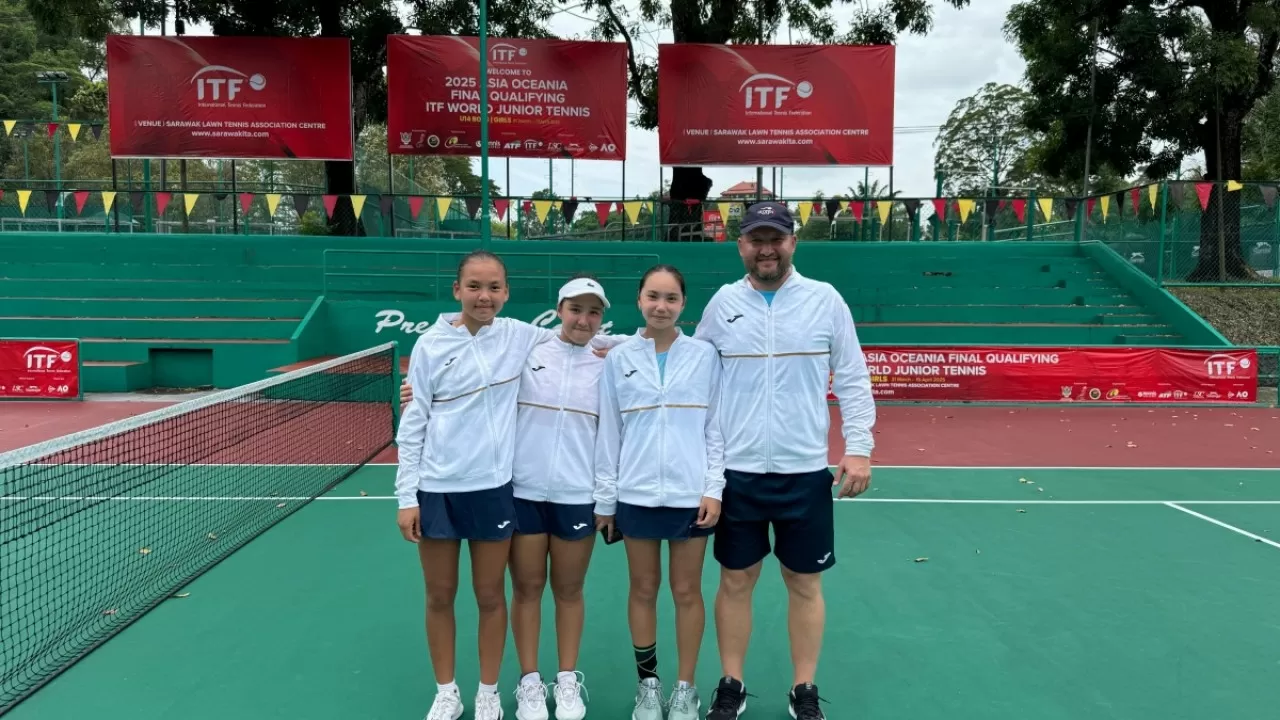 Казахстанки узнали соперниц по отбору на World Junior Tennis 14&under