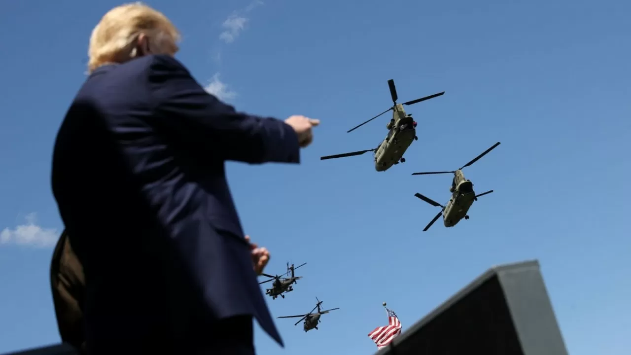 В США планируют провести военный парад  