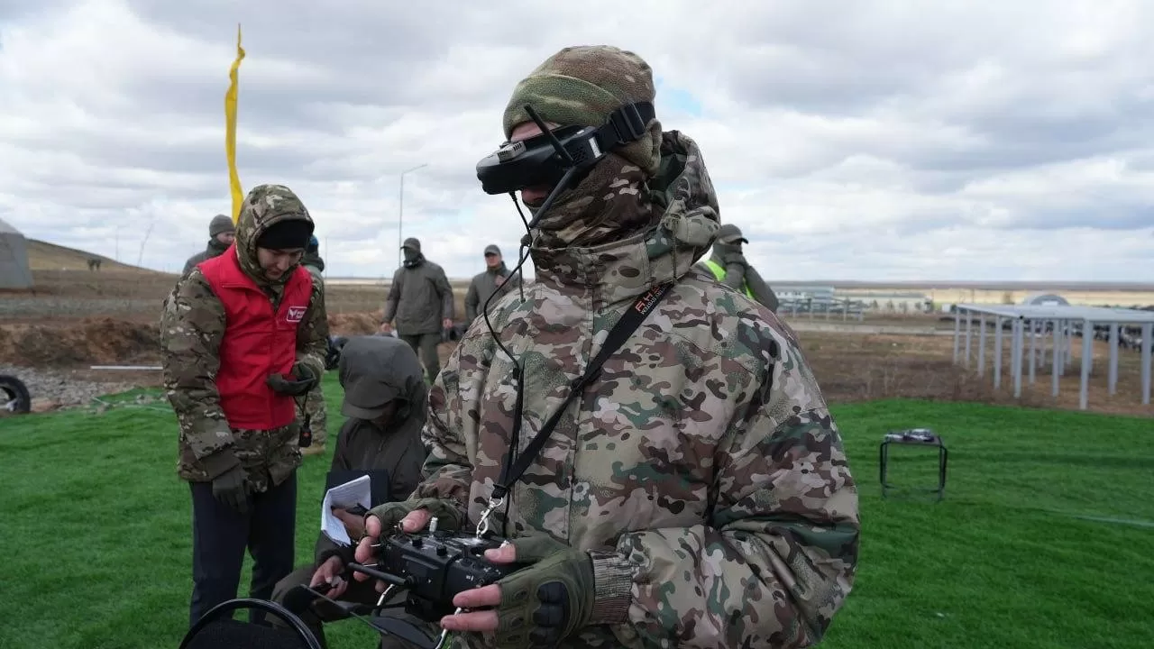 В РК состоялся первый турнир среди операторов FPV-дронов силовых структур 