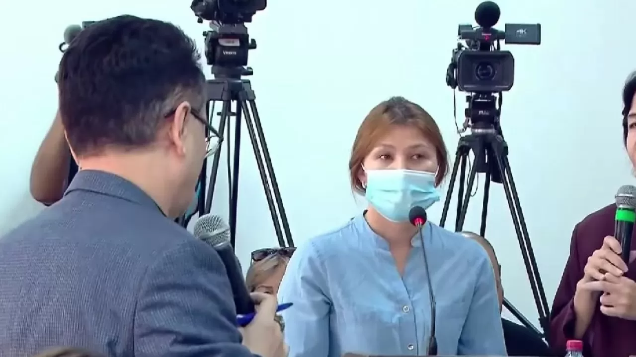Шерзат Полаттың ісінде куәгер Эльмира Нұрбекова жауап беріп жатыр