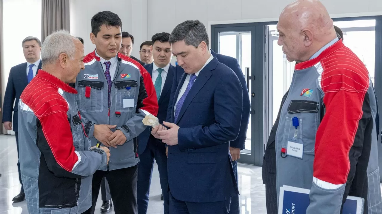 Кукуруза, сода, арматура – какие производства посмотрел Бектенов в Жамбылской области