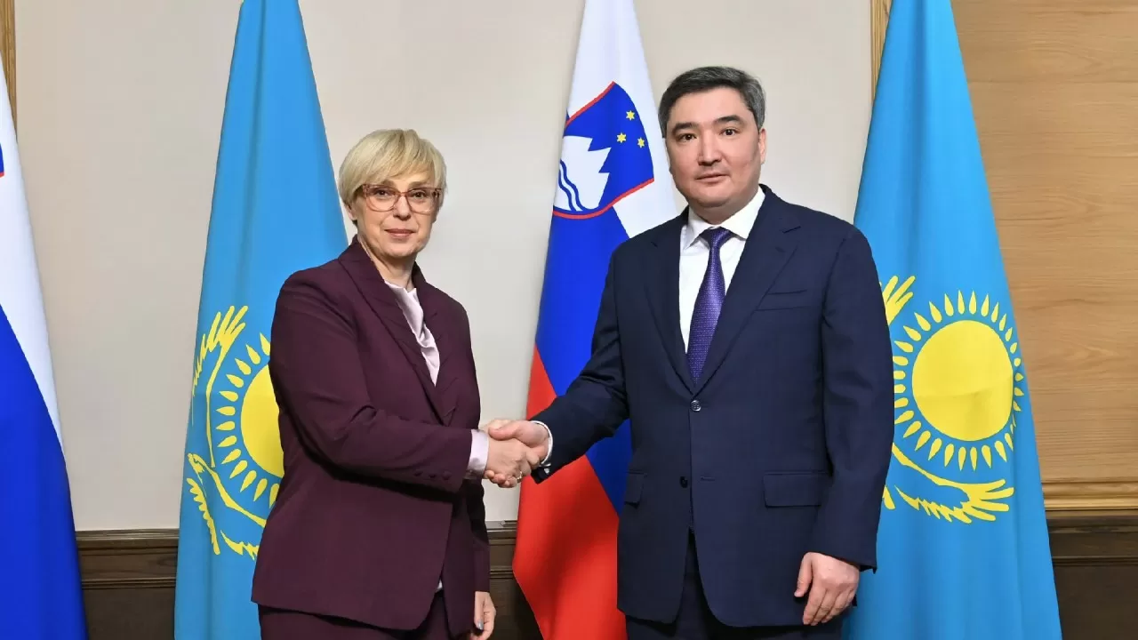 Что обсуждали Бектенов и президент Словении 