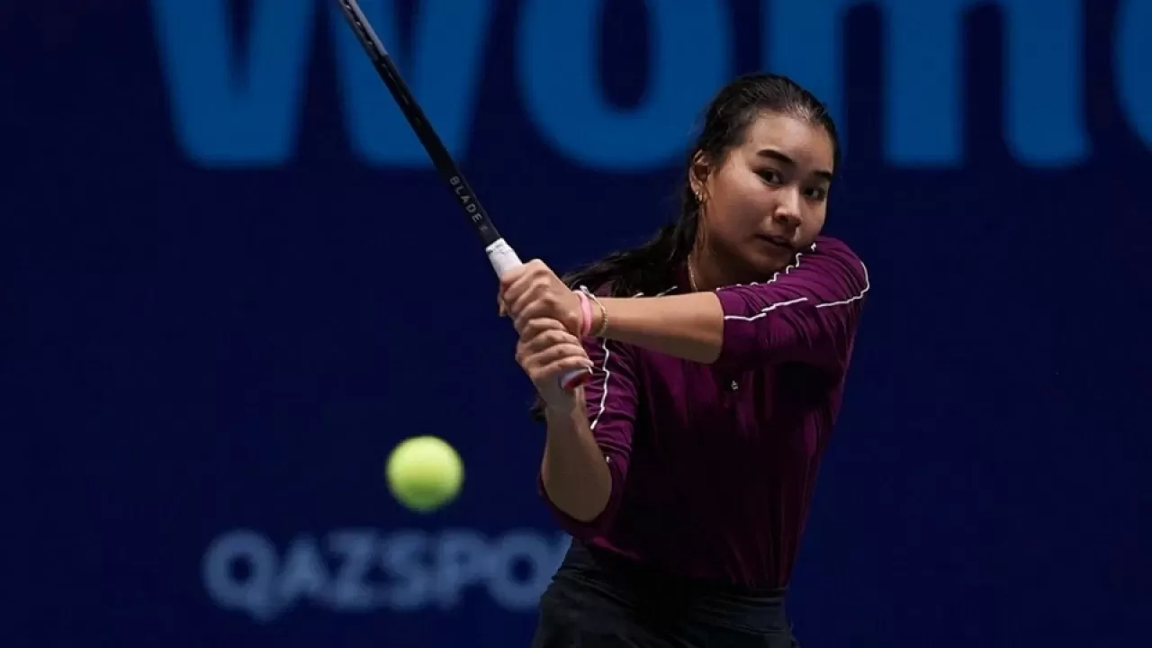 Сагандикова прошла старт ивента ITF в Шымкенте 