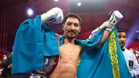 Алимханулы нокаутом защитил титулы в Астане