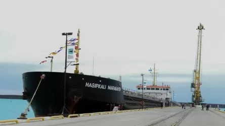 Новый сухогруз спущен на воду в Мангистауской области