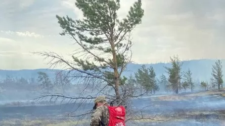 Қарқаралы мемлекеттік ұлттық табиғи паркінің аумағындағы өрт толықтай сөндірілді