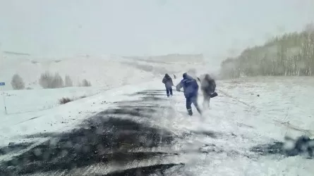 Из-за непогоды закрыто движение в одном из регионов РК