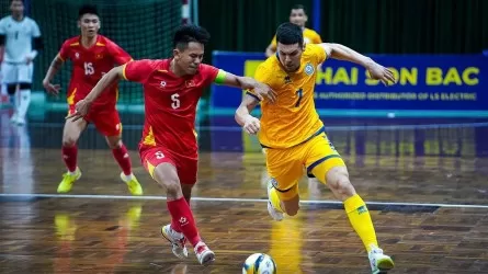 Футзалдан Қазақстан құрамасы Вьетнамнан ойсырай жеңіліп қалды