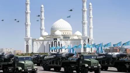 Әскери парадқа дайындық кезінде әуе кеңістігі 15 күнге жабылады
