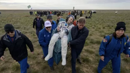 Ресейдің «Союз МС-26» ғарыш кемесі 7 айдан кейін экипажымен Жезқазған маңына қонды