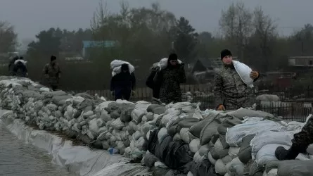 1,6 мыңға жуық адам Тепличное бөгетін нығайтып жатыр