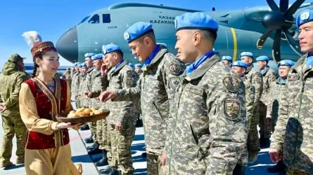 Последние казахстанские миротворцы вернулись с Голанских высот
