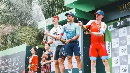 Гонщик XDS Astana Team первенствовал на старте "Тура Хайнаня" 