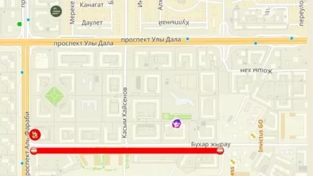 До 1 сентября закроют одну из улиц Астаны