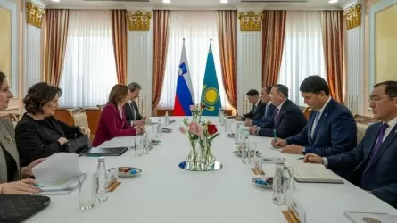 Foreign Ministers of Kazakhstan and Slovenia Discussed Prospects for Expanding Bilateral Cooperation