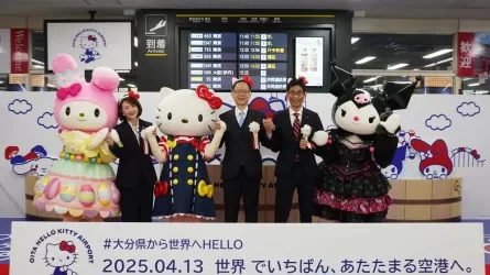 Японский аэропорт переименовали в честь Hello Kitty 