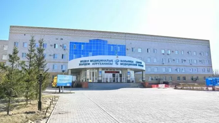 В крупнейшей больнице области Абай затопило подвал 