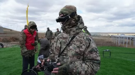 В РК состоялся первый турнир среди операторов FPV-дронов силовых структур 