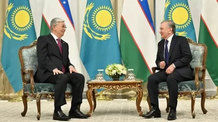 О чем говорил Токаев на встрече с Мирзиёевым