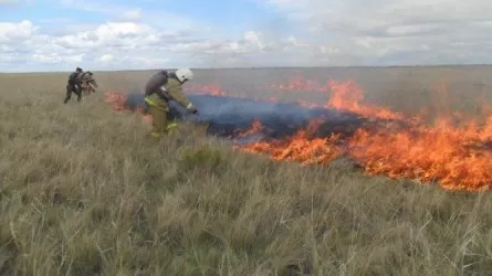 Бүгін еліміздің басым бөлігінде өрт қаупі сақталады 