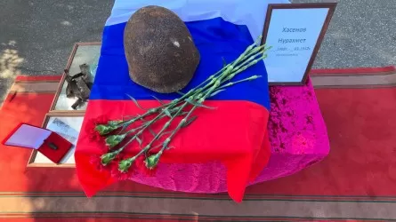 Прощание с воинскими почестями: спустя 80 лет в Омской области захоронили красноармейца из Казахстана  