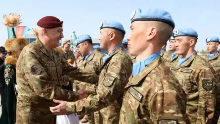 Как оценили в ООН казахстанских миротворцев, вернувшихся с Голанских высот