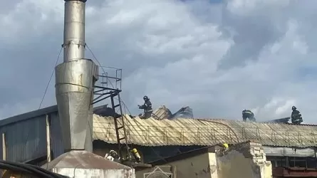 Оралда теміржол станциясының аумағында өрт шықты