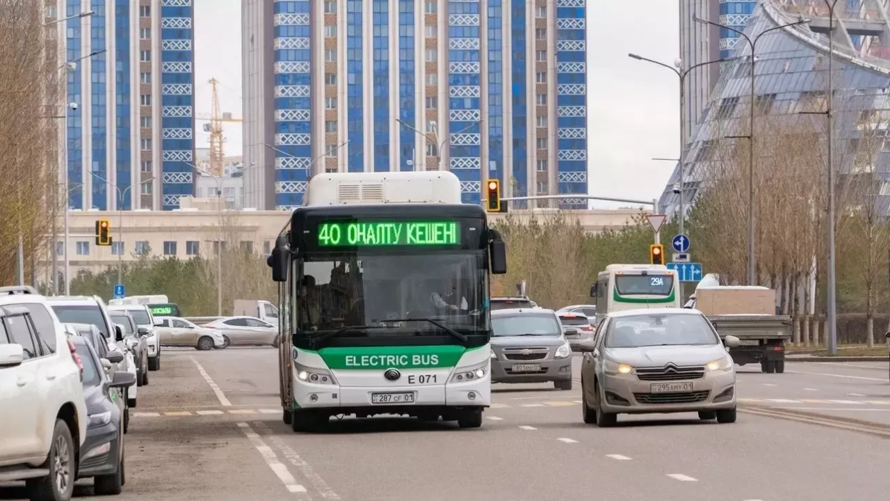 11 автобусов изменят схемы движения в Астане