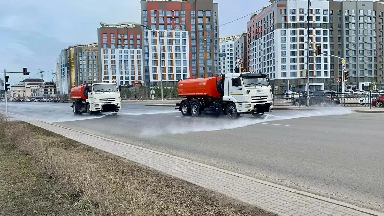 В Астане проводится генеральная уборка 