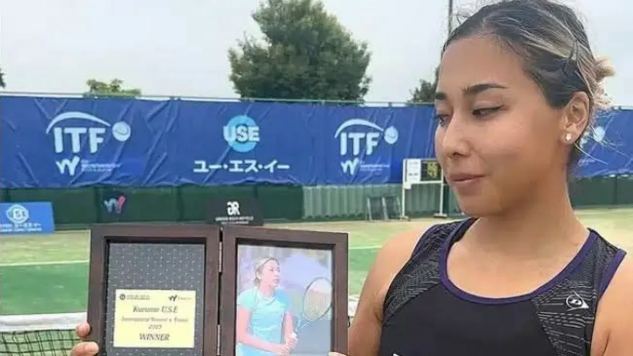 Зарина Дияс Жапонияда өткен турнирдің чемпионы атанды