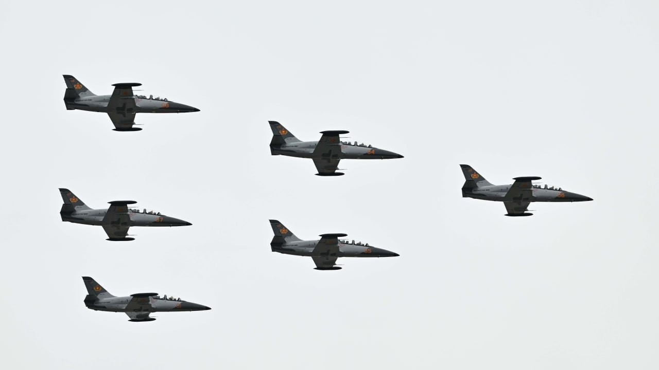 Астанада Ұлы Жеңістің 80 жылдығына арналған әскери парад өтті