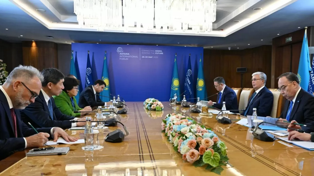 Президент БҰҰ-ның жоғары өкілдерімен кездесу өткізді