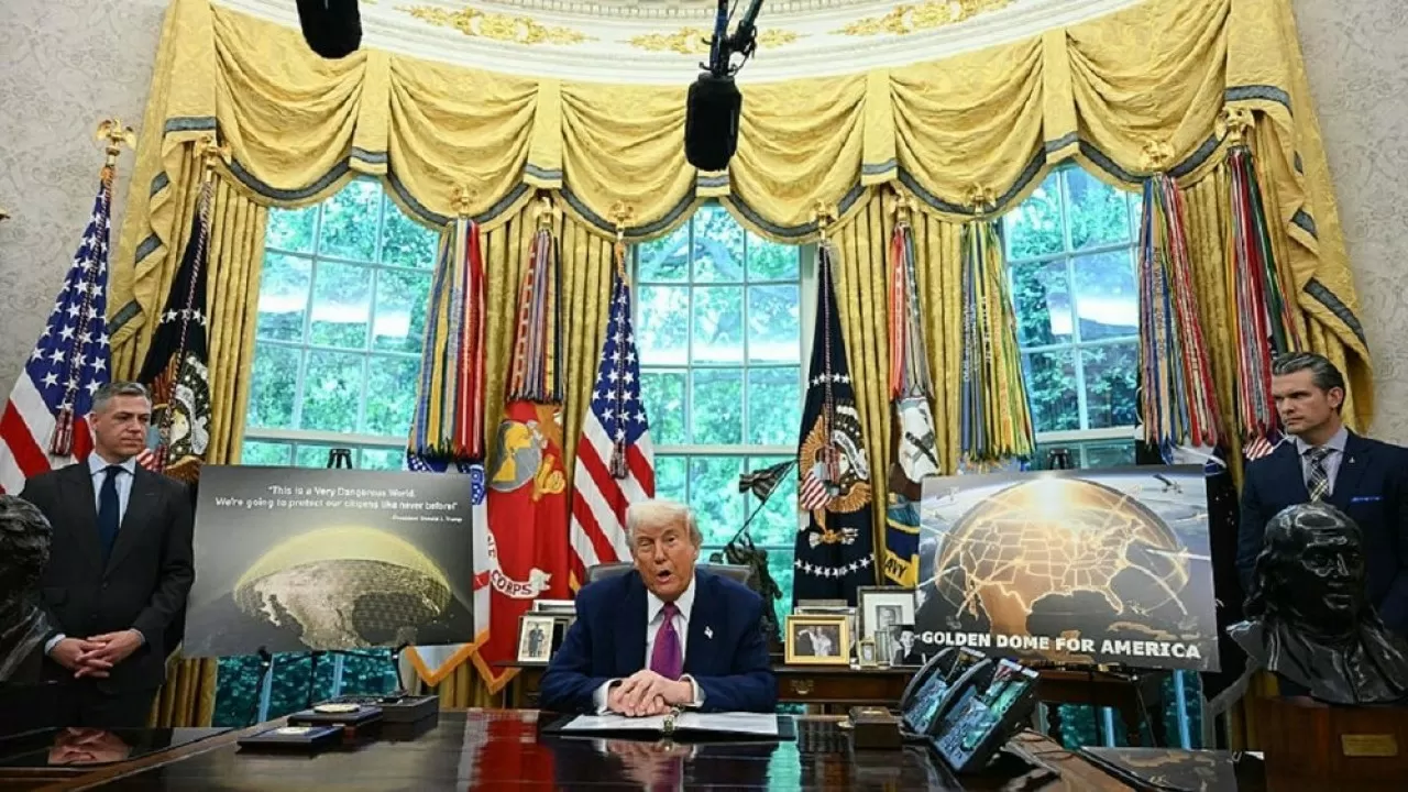 Трамп президенттік мерзімі аяқталғанға дейін "Алтын күмбез" зымыранға қарсы жүйесін салмақ