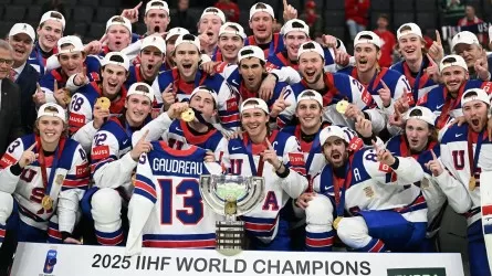 АҚШ 65 жылдан кейін алғаш рет хоккейден әлем чемпионы атанды