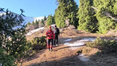 Туристы ночью заблудились в горах Медеуского района Алматы